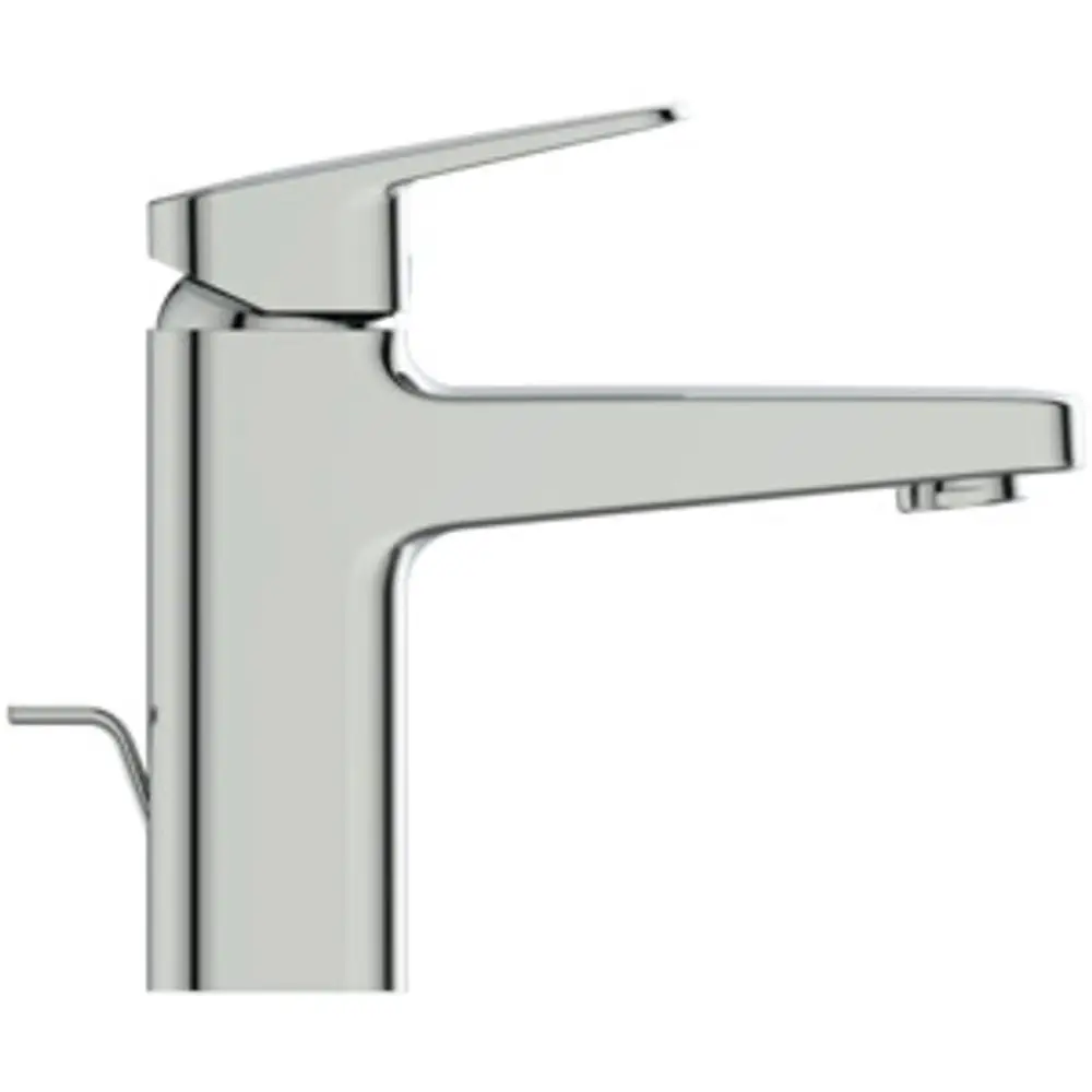 IS-Waschtischarmatur-Ceraplan-H90-m-Ablgarn-Ausld-124mm-Chrom-BD227AA gallery number 2